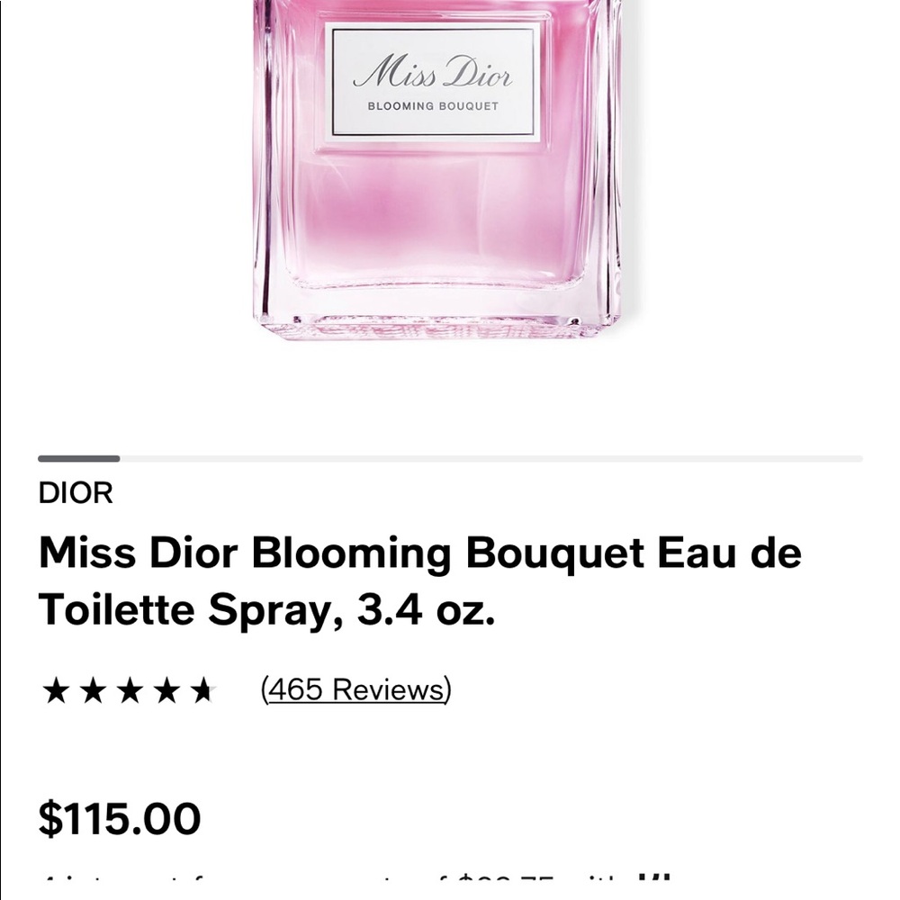 Miss Dior 3.4 oz
